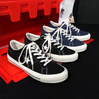 枫述春季ins港风街拍学生帆布鞋韩版百搭滑板鞋子男潮鞋网红情侣日系