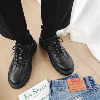 枫述厨师鞋男秋季保暖厨房专用休闲皮鞋上班工作商务正装男鞋