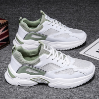 枫述2021新款春季潮流百搭小白男鞋运动休闲男生增高港风老爹ins潮鞋