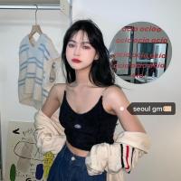 枫述辣妹穿搭炸街小吊带设计感小众外穿性感抹胸上衣炸街蹦迪心机背心