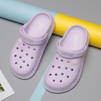 枫述洞洞鞋女ins潮夏包头情侣拖鞋2021年新款沙滩鞋护士凉鞋外穿