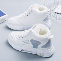 枫述2021年冬季棉鞋女加绒百搭马丁学生雪地靴秋冬女鞋加厚保暖外穿