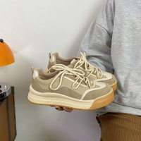 枫述易少年 鞋女美式复古德训鞋ins火百搭2021冬季运动板鞋新款