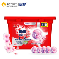 奥妙(OMO)3效同步淡雅樱花香型洗衣凝珠18颗（270g）【联合利华】