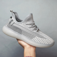 枫述2021春季新款男鞋休闲运动鞋男士跑步潮鞋百搭板鞋透气网面布鞋子