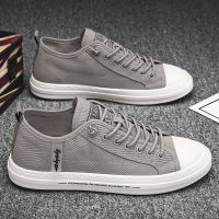 枫述帆布鞋男工作鞋夏季潮流百搭一脚蹬休闲鞋男士老北京布鞋透气防臭