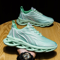 枫述2021新款春季男鞋韩版潮流百搭夏季透气网面运动休闲增高跑步潮鞋