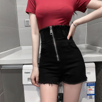 枫述高腰牛仔短裤女2021年新款百搭性感泫雅风裤子紧身显瘦热裤潮