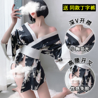 枫述情趣内衣维密性感和服诱惑制服睡衣小胸激情套装床上免脱挑逗衣服