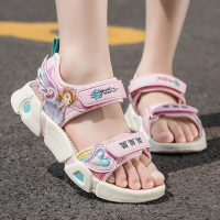 枫述女童凉鞋2021夏季新款女孩儿童鞋子中大童休闲时尚公主沙滩鞋