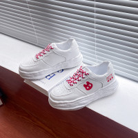 枫述白色老爹鞋2021秋季新款街拍厚底百搭运动鞋板鞋小白鞋女鞋子