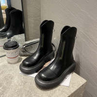 枫述马丁靴女厚底长靴子2021年新款短靴骑士靴网红长筒靴秋季单靴