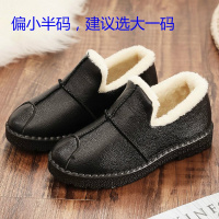 枫述冬季女老北京布鞋防水妈妈鞋加绒加厚中老年保暖鞋老人鞋