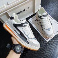 枫述男鞋冬季休闲小白平板鞋男士百搭韩版厚底运动潮鞋跑步鞋