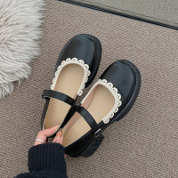 枫述小皮鞋设计感女小众2022年春季新款少女甜美百搭复古英伦风单鞋女