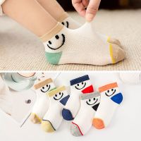 儿童袜子春秋薄款网眼透气夏季纯棉中筒男童春夏女童婴儿宝宝船袜