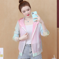 防晒衣女夏季薄款洋气皮肤风衣外套2021新款防紫外线透气防晒服衫