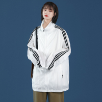 胖mm防晒衣外套女ins潮2021新款夏季薄款百搭透气大码女装防晒服