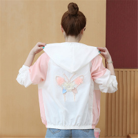 防晒风衣服女夏季薄款外套2021年新款休闲百搭韩版洋气皮肤防晒衫