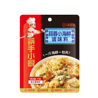 海底捞筷手小厨蒜蓉小海鲜调味料70g 袋装 调味品调味料 蒜蓉粉丝扇贝酱爆海螺蒜蓉小龙虾年夜饭炒菜调味料