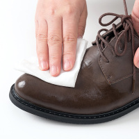 性擦鞋湿纸巾抽取式鞋子清洁纸擦鞋神器皮鞋上光保养护理湿巾