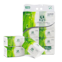 熊宝贝抽纸家用抽式面巾纸餐巾纸卫生纸家庭装纸巾|2提(20包)