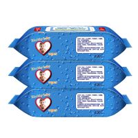 湿巾婴儿湿巾纸无香6/3包新生儿宝宝手口柔肤湿纸巾带盖|3大包