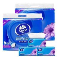 抽纸130抽整箱家庭装餐巾纸家用卫生纸巾促销超韧纸抽|18包(3提)