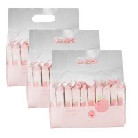 迷你湿巾纸小包装随身便携擦脸巾女学生婴儿湿纸巾|3包装(粉蜜桃)