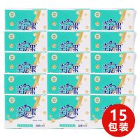 压花平板卫生纸15包/5包木浆厕纸双层300张家用实惠装|双层300张15包装