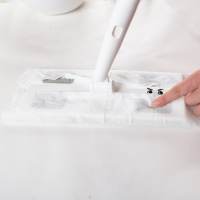 日本木地板湿巾纸5包装平板静电拖把清洁纸除尘纸一次性吸尘纸