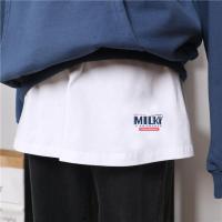 枫述搭配卫衣女的小白色内衬半身裙叠穿裙假内搭打底神器屁帘下摆秋冬