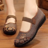 枫述女式老北京布鞋官方老年人妈妈休闲鞋女鞋新款2021单鞋