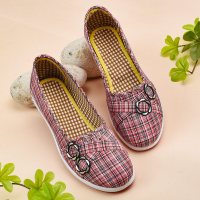 枫述老北京布鞋女夏季新款平底软底妈妈一脚蹬中老年人春秋单鞋子