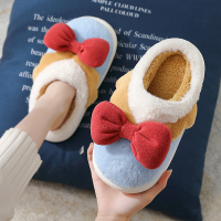 枫述棉拖鞋女冬季可爱家居家用室内卡通情侣毛绒儿童拖鞋男秋冬天