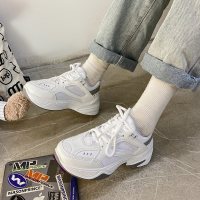 枫述ins鞋子潮鞋女2022春季新款网红百搭厚底老爹鞋显脚小鞋