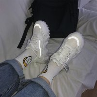 枫述运动鞋女2021年新款春季百搭网红鞋子显脚小休闲厚底老爹鞋ins潮