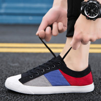 枫述春季帆布鞋男潮流布鞋男士休闲鞋韩版板鞋百搭潮鞋2021新款男鞋子