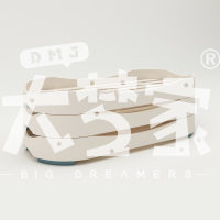 迪尔系列白色儿童圆叠床