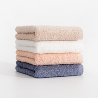 三利素色竖条面巾 9720 一条装