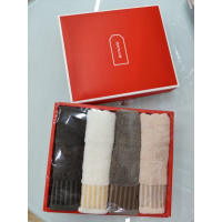 三利js902 悦焕面巾 34*72 100G 四件套礼盒套装套装伴手礼2025新款全棉纯棉高级JS902