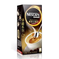 雀巢(Nestle)咖啡金牌馆藏 臻享白咖啡 速溶 冲调饮料 29gX5条 倪妮同款