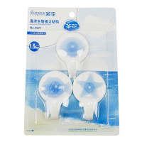 茶花塑料挂钩正品2921 创意可爱海洋生物强力承重小粘钩(1X3)
