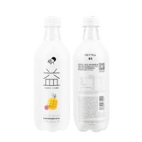 喜茶菠萝百香果乳酸菌味无糖气泡水500mL