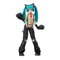 SEGA/VOCALOID 正版初音未来 黑猫ver/手办 精品手办