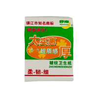 舒南大实惠皱纹卫生纸 600g白色平板纸