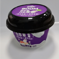 皇氏乳业饭不着桑葚草莓爆浆燕麦风味酸乳150g