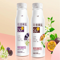 新希望花香果乳百香果味300ml