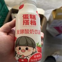 蛋糕搭档发酵酸奶草莓味300ml