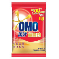 奥妙(OMO) 全自动无磷洗衣粉3kg 含金纺馨香精华 淡雅樱花(新老包装随机发货)[联合利华]